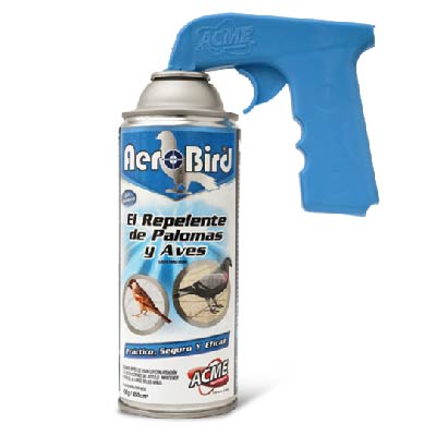 Acme Aerobird Aerosol repelente palomas descarga parcial