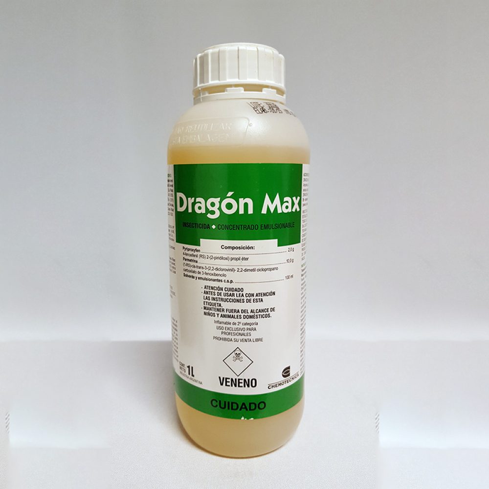 DRAGON MAX x 1 Lt (Permetrina 10% + Piriproxifen 2%)